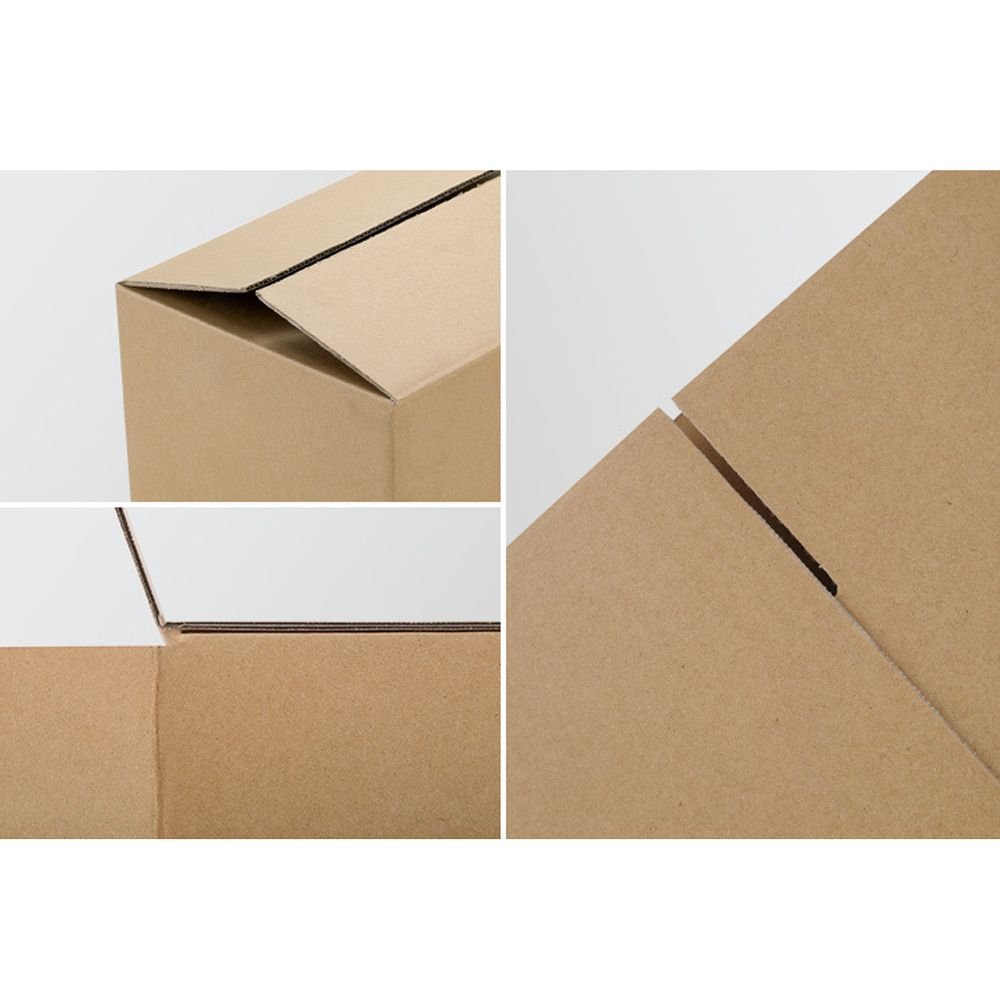 100 Corrugated Paper Boxes 6x4x4"(15.2*10*10cm)Yellow - Cool Brand Designs