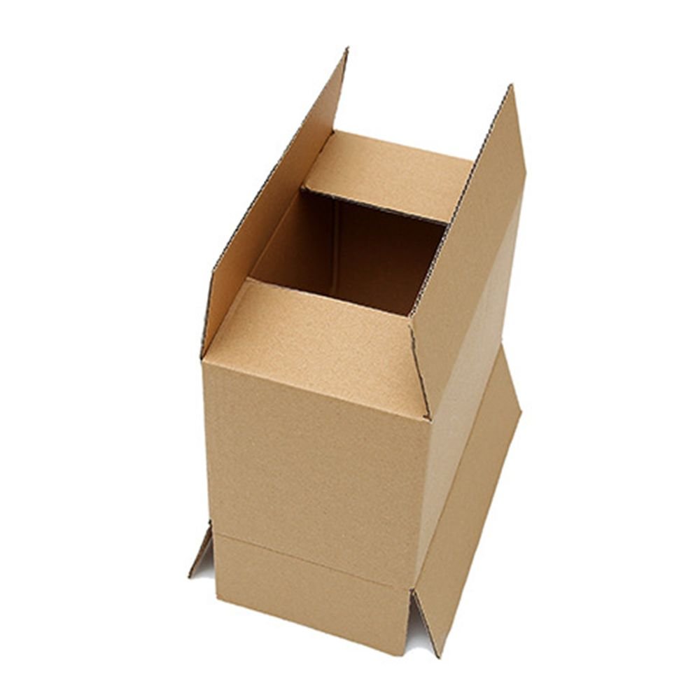 100 Corrugated Paper Boxes 6x4x4"(15.2*10*10cm)Yellow - Cool Brand Designs