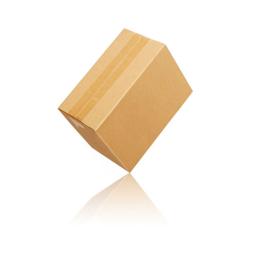100 Corrugated Paper Boxes 6x4x4"(15.2*10*10cm)Yellow - Cool Brand Designs