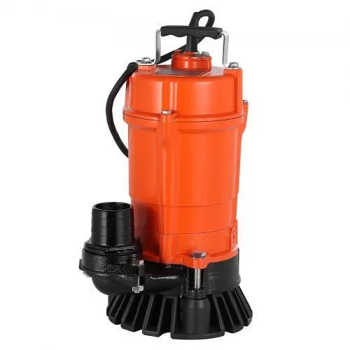 1/2 HP Submersible Trash Pump, 2000 GPH, 120V Cast Iron Submersible Sump Sewage Pump with 2 in Discharge, 39 ft Max Lift, Drain Dirty Clean Water, for Pools, Garden, Pond, Basement, Flooded Area - Cool Brand Designs
