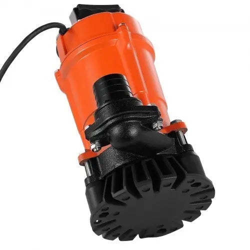 1/2 HP Submersible Trash Pump, 2000 GPH, 120V Cast Iron Submersible Sump Sewage Pump with 2 in Discharge, 39 ft Max Lift, Drain Dirty Clean Water, for Pools, Garden, Pond, Basement, Flooded Area - Cool Brand Designs