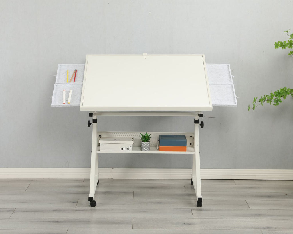 1500 pieces Jigsaw Puzzle metal Table board for adults gift with 4 trays(white) - Cool Brand Designs