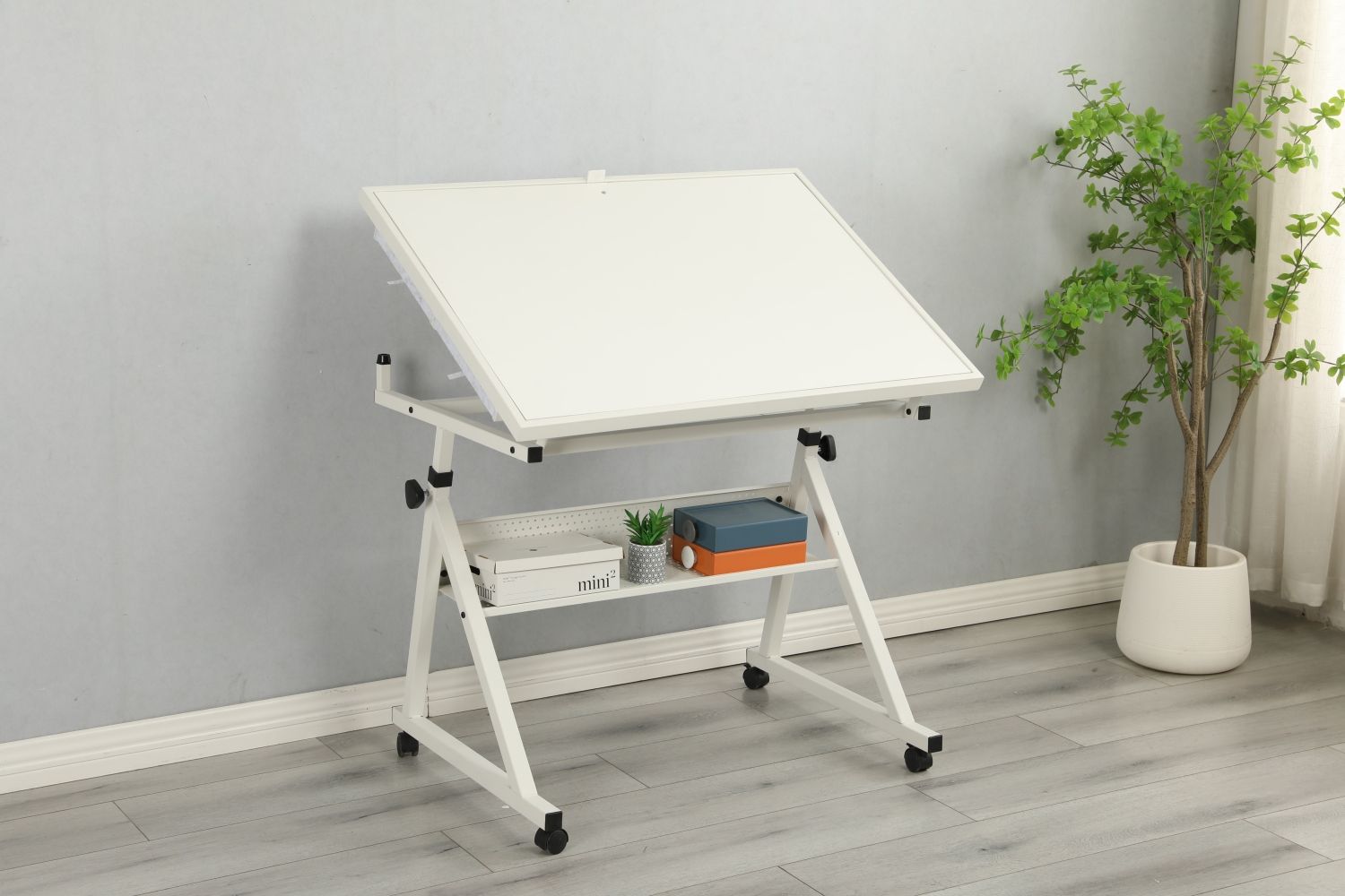 1500 pieces Jigsaw Puzzle metal Table board for adults gift with 4 trays(white) - Cool Brand Designs