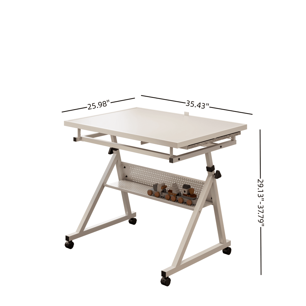 1500 pieces Jigsaw Puzzle metal Table board for adults gift with 4 trays(white) - Cool Brand Designs