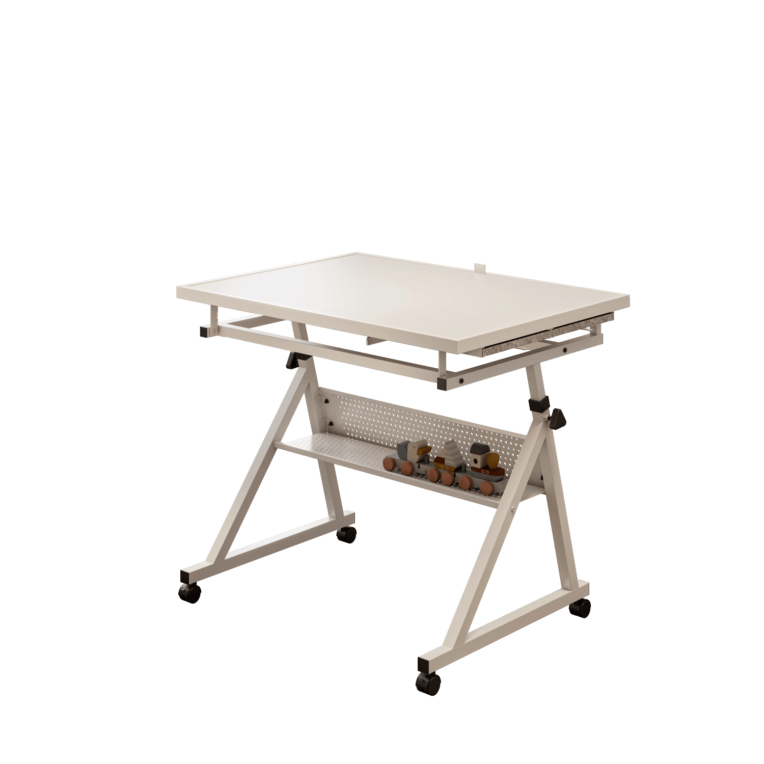 1500 pieces Jigsaw Puzzle metal Table board for adults gift with 4 trays(white) - Cool Brand Designs