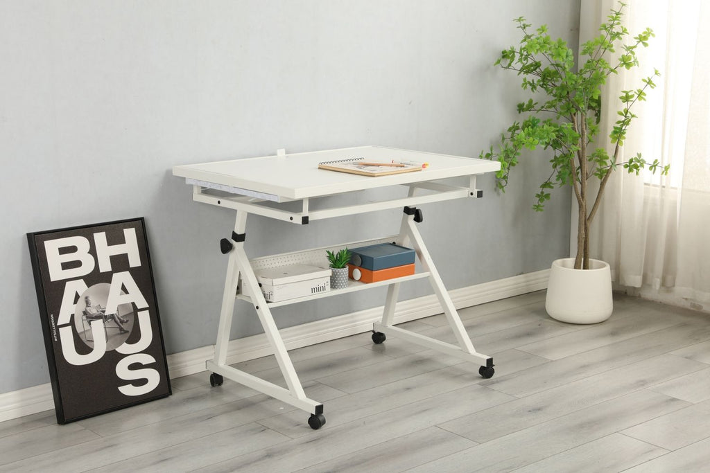 1500 pieces Jigsaw Puzzle metal Table board for adults gift with 4 trays(white) - Cool Brand Designs