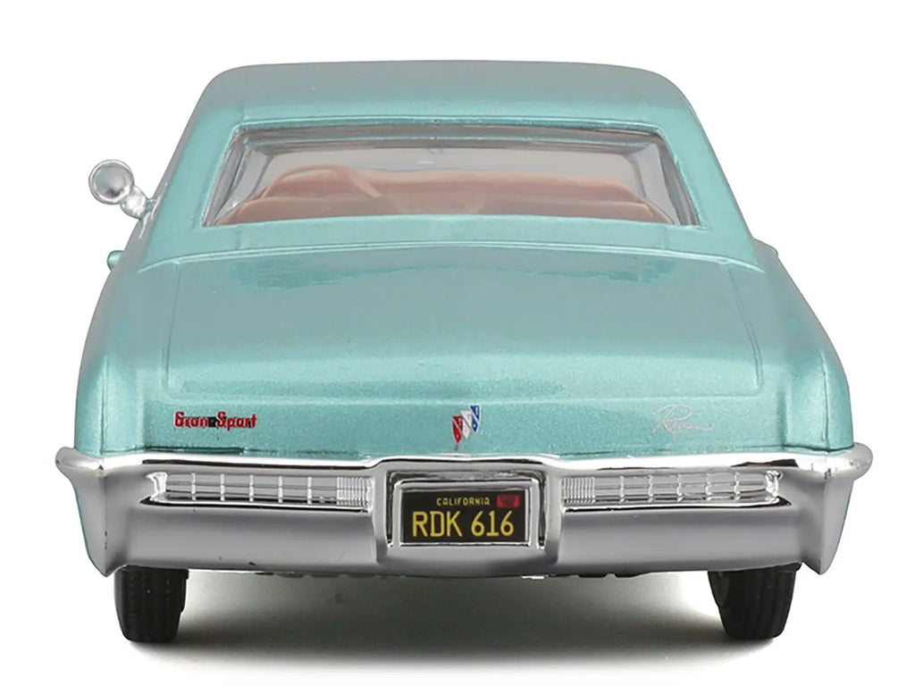 1965 Buick Riviera Gran Sport Light Blue Metallic "Special Edition" Series 1/26 Diecast Model Car by Maisto - Cool Brand Designs