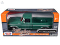 1977 Ford F - 150 Custom Pickup Truck Green "Timeless Legends" Series 1/24 Diecast Model Car by Motormax - Cool Brand Designs