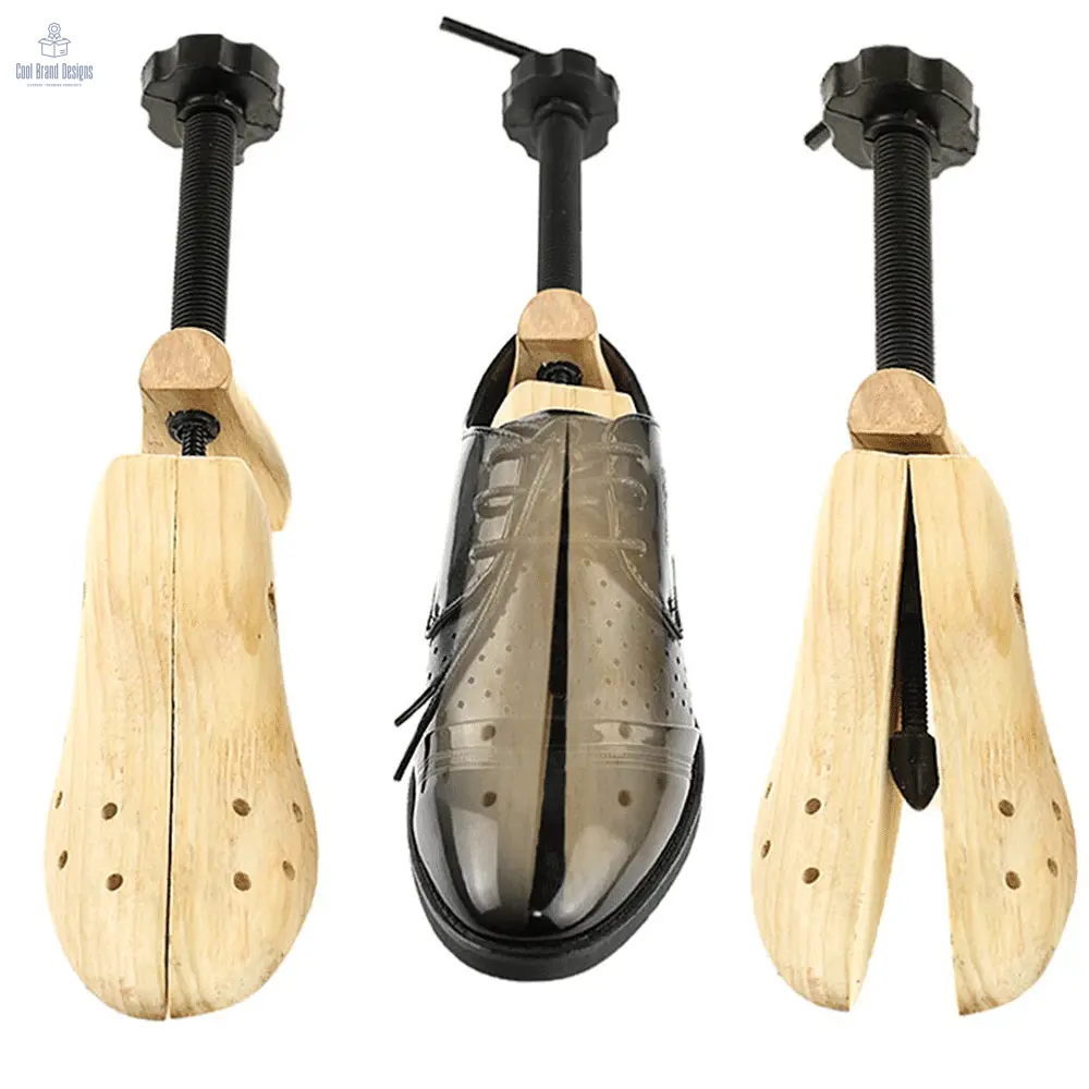 2-Way Wooden Adjustable Shoe Stretcher Expander Men Women Boot Size US 5-13 - Cool Brand Designs