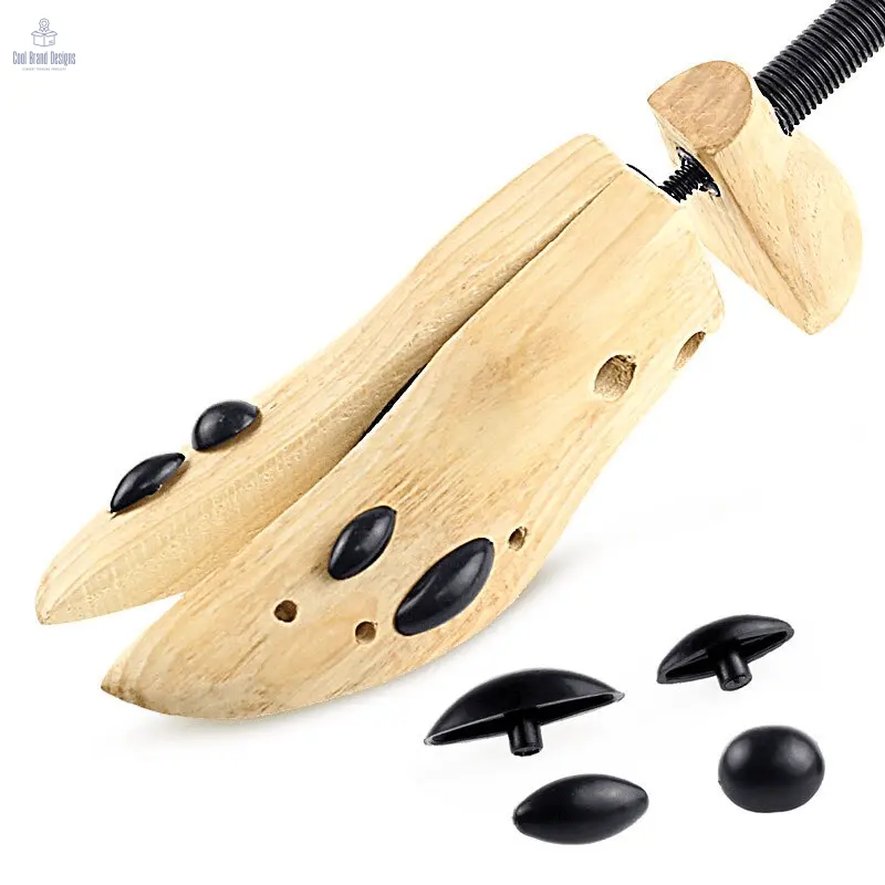 2-Way Wooden Adjustable Shoe Stretcher Expander Men Women Boot Size US 5-13 - Cool Brand Designs