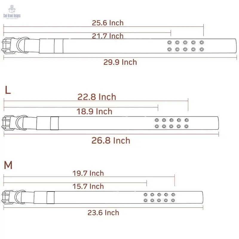 2" Wide Tactical Heavy Duty Nylon Large Dog Collar K9 Military With Metal Buckle - Cool Brand Designs