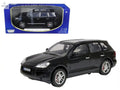 2008 Porsche Cayenne Turbo Metallic Black 1/18 Diecast Model Car by Motormax - Cool Brand Designs