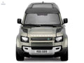 2022 Land Rover Defender 110 Green Metallic with Black Top and Sunroof 1/24 Diecast Model Car by Bburago - Cool Brand Designs