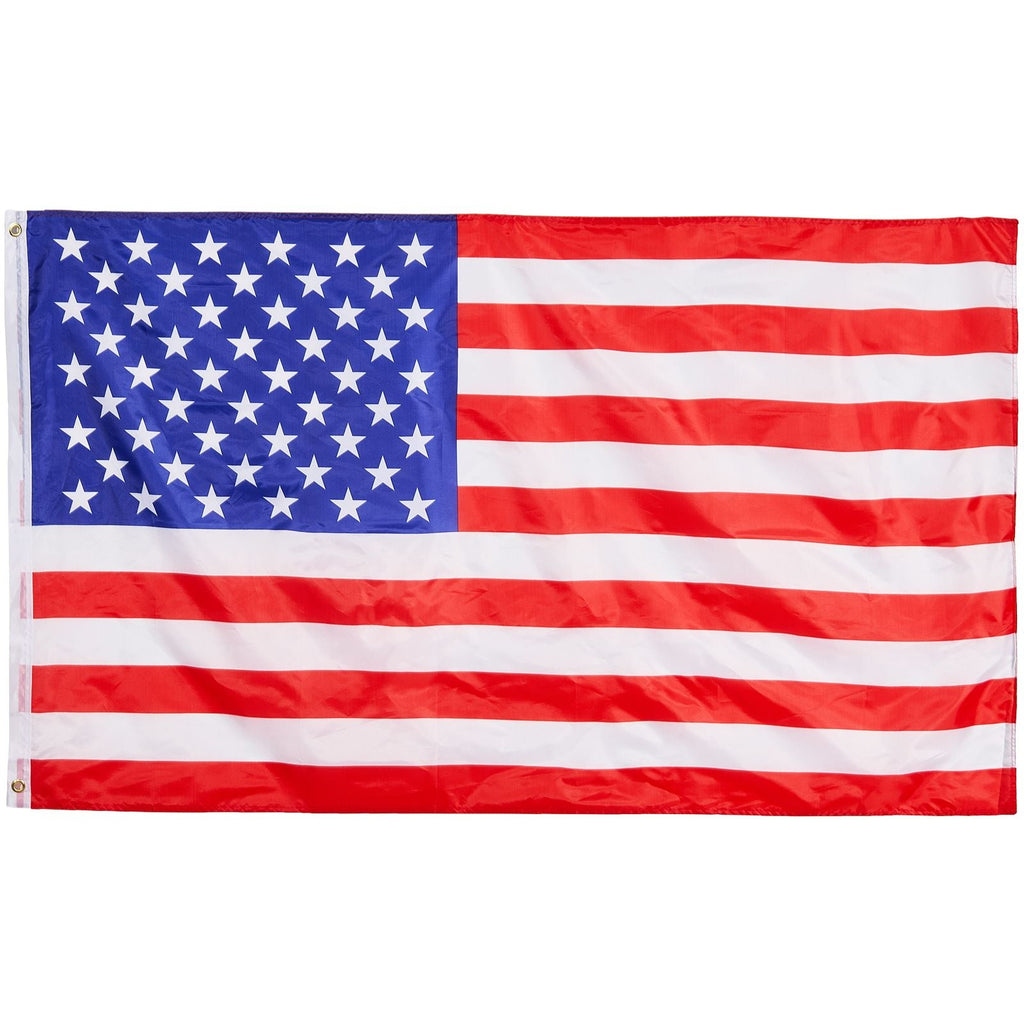20FT Telescoping Flag pole Kit, Heavy Duty Aluminum Alloy in Ground Flag Poles for Outside, 3 Display Modes Flagpole with 3x5 American Flag, Professional Accessories, Silver - Cool Brand Designs