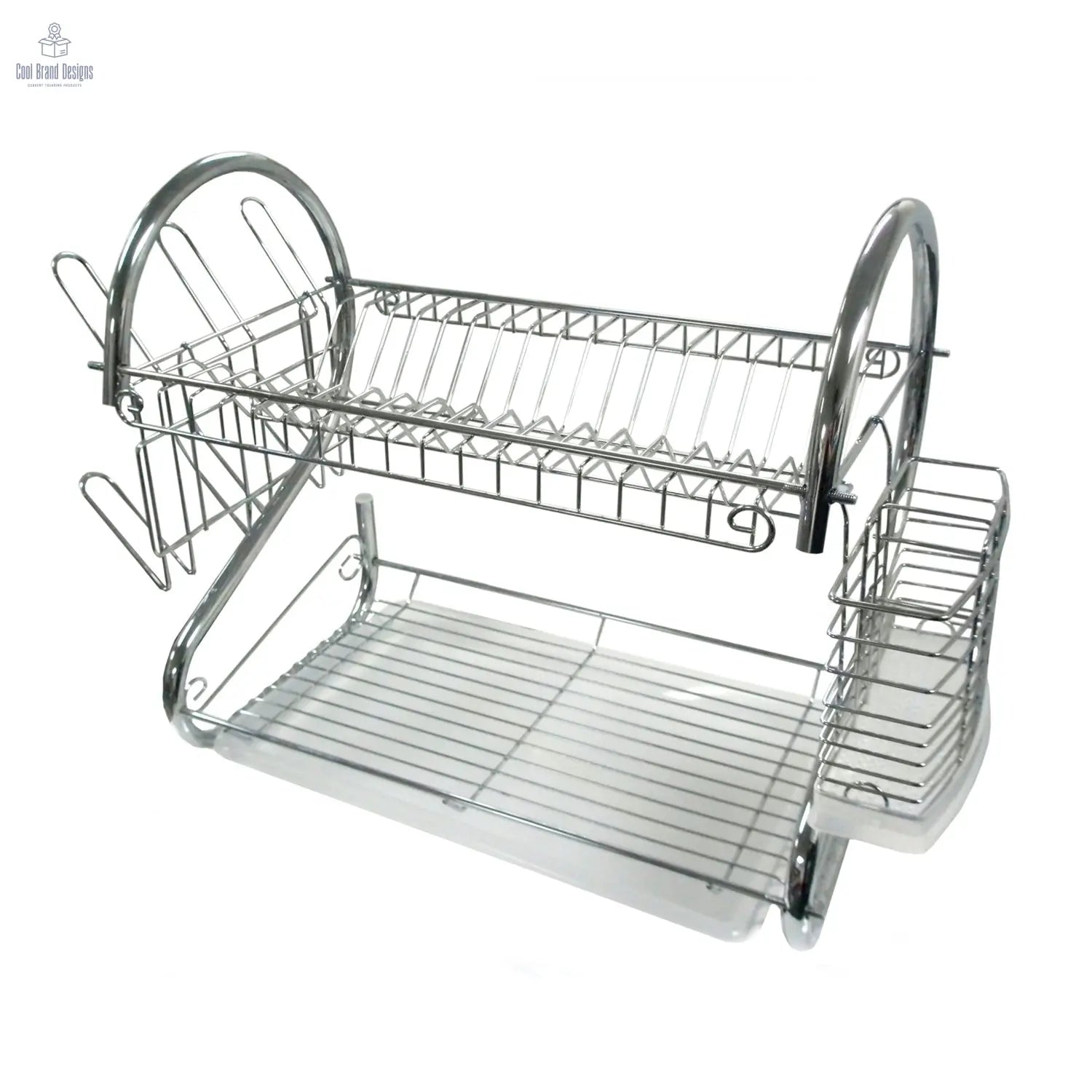 23 - inch Chrome Dish Rack - Cool Brand Designs