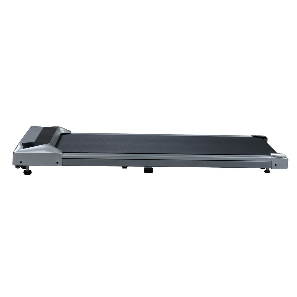 2.5HP Under Desk Treadmill, Portable Walking Pad for Home & Office, Compact Running & Walking Machine with Remote Control, LED Display, Silver - Cool Brand Designs