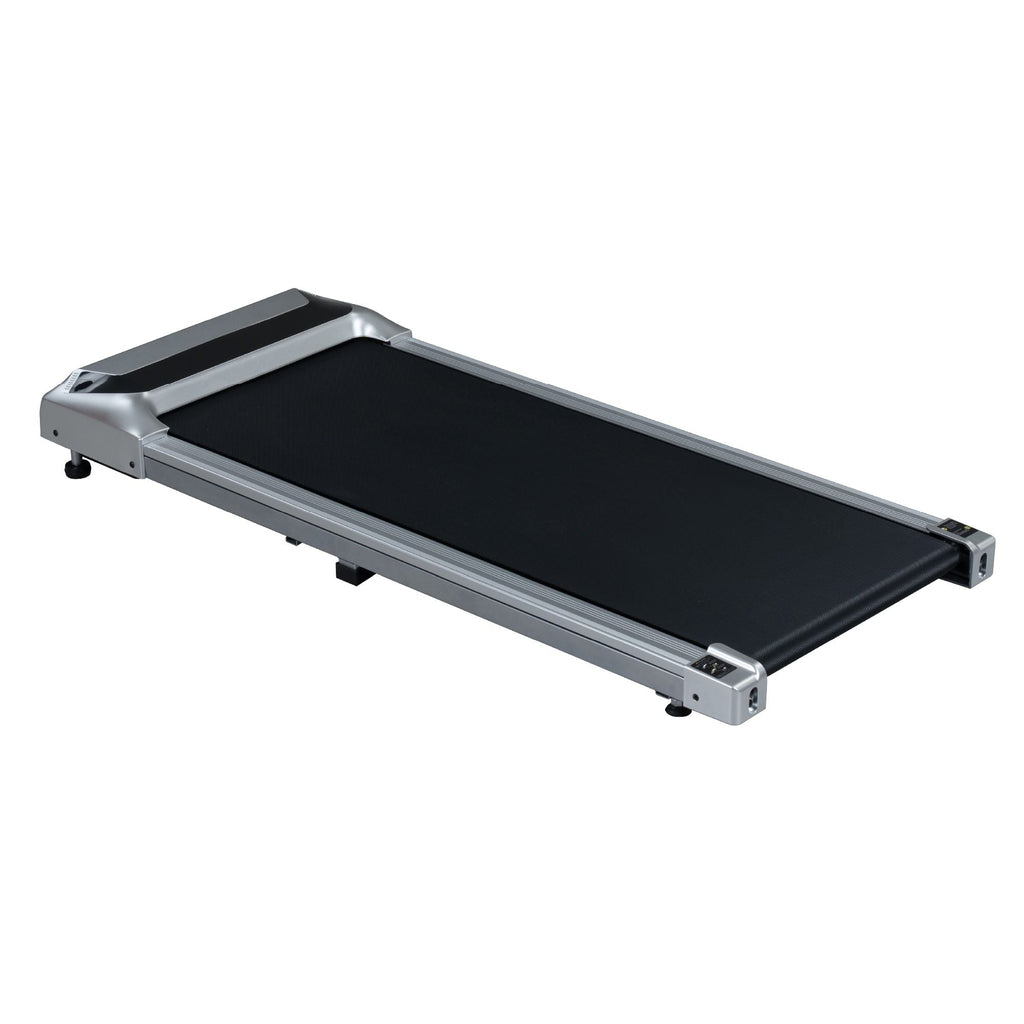 2.5HP Under Desk Treadmill, Portable Walking Pad for Home & Office, Compact Running & Walking Machine with Remote Control, LED Display, Silver - Cool Brand Designs