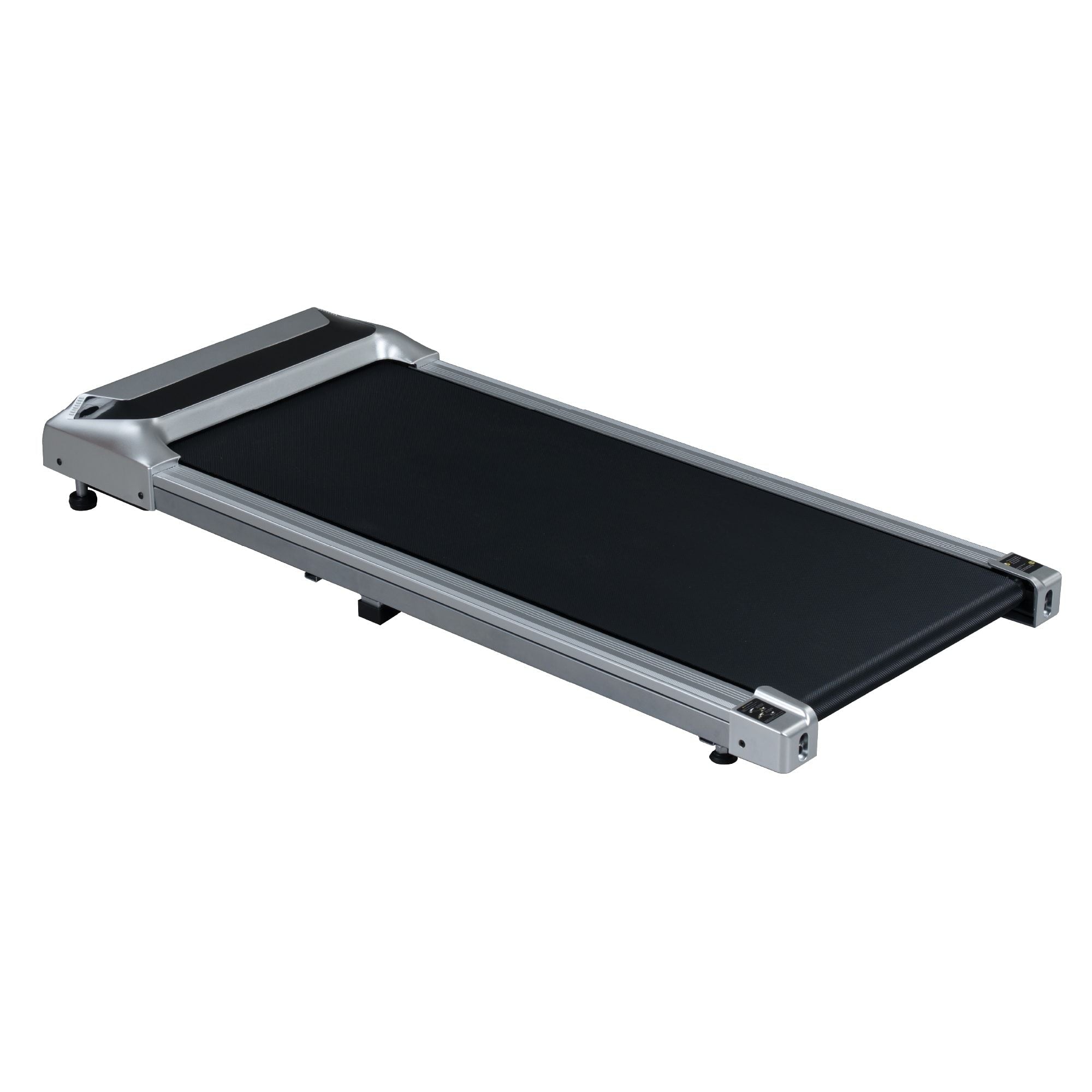 2.5HP Under Desk Treadmill, Portable Walking Pad for Home & Office, Compact Running & Walking Machine with Remote Control, LED Display, Silver - Cool Brand Designs