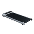 2.5HP Under Desk Treadmill, Portable Walking Pad for Home & Office, Compact Running & Walking Machine with Remote Control, LED Display, Silver - Cool Brand Designs