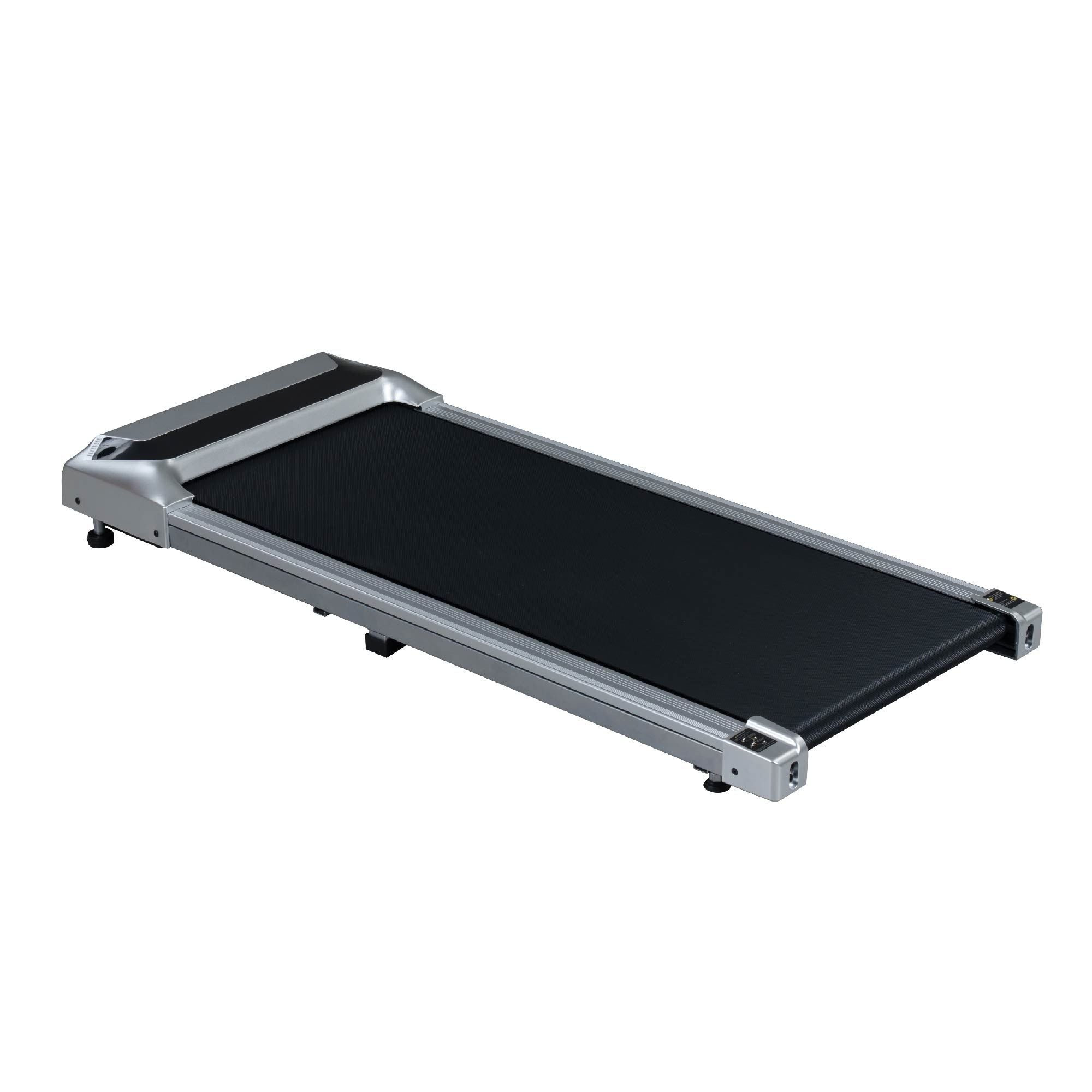 2.5HP Under Desk Treadmill, Portable Walking Pad for Home & Office, Compact Running & Walking Machine with Remote Control, LED Display, Silver - Cool Brand Designs