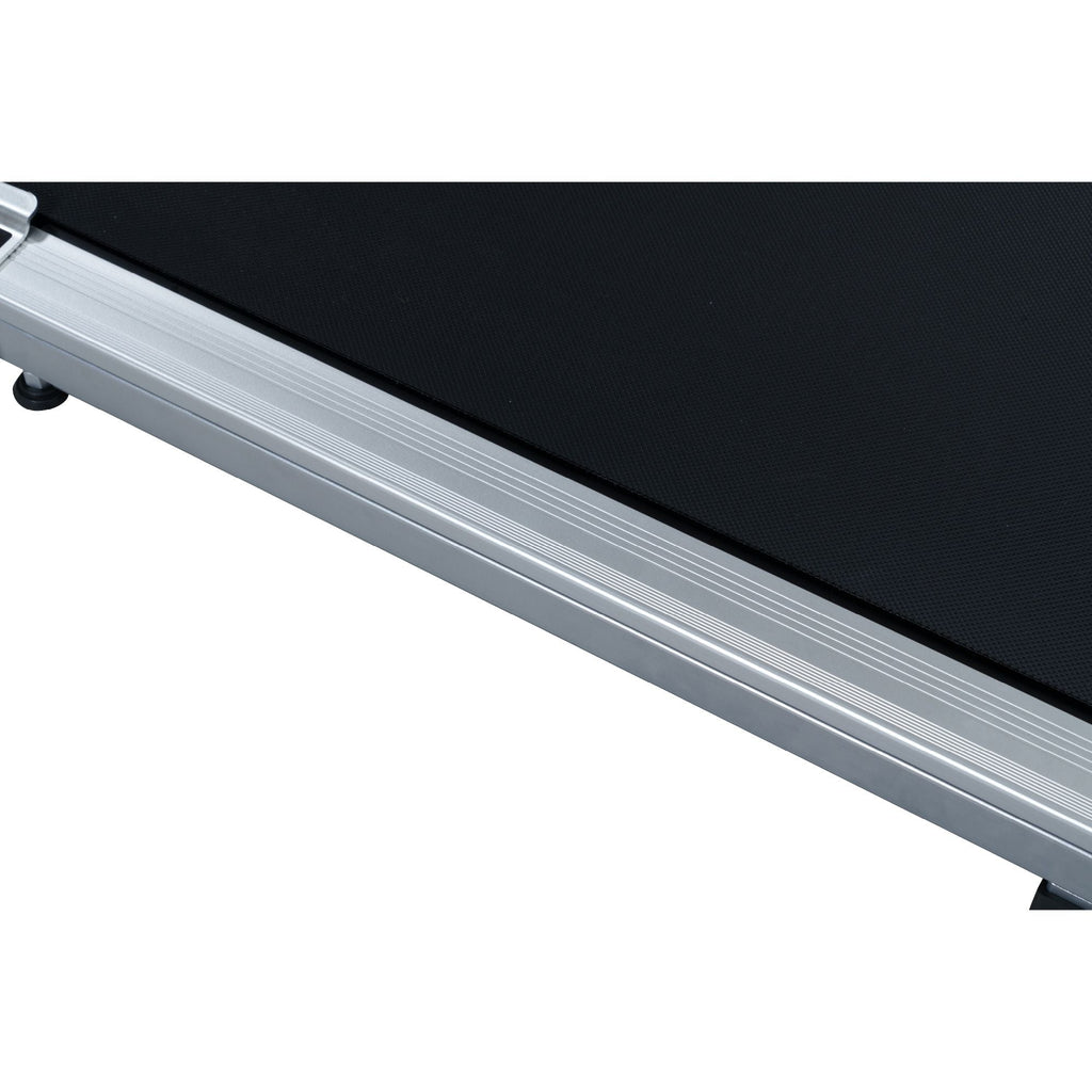 2.5HP Under Desk Treadmill, Portable Walking Pad for Home & Office, Compact Running & Walking Machine with Remote Control, LED Display, Silver - Cool Brand Designs