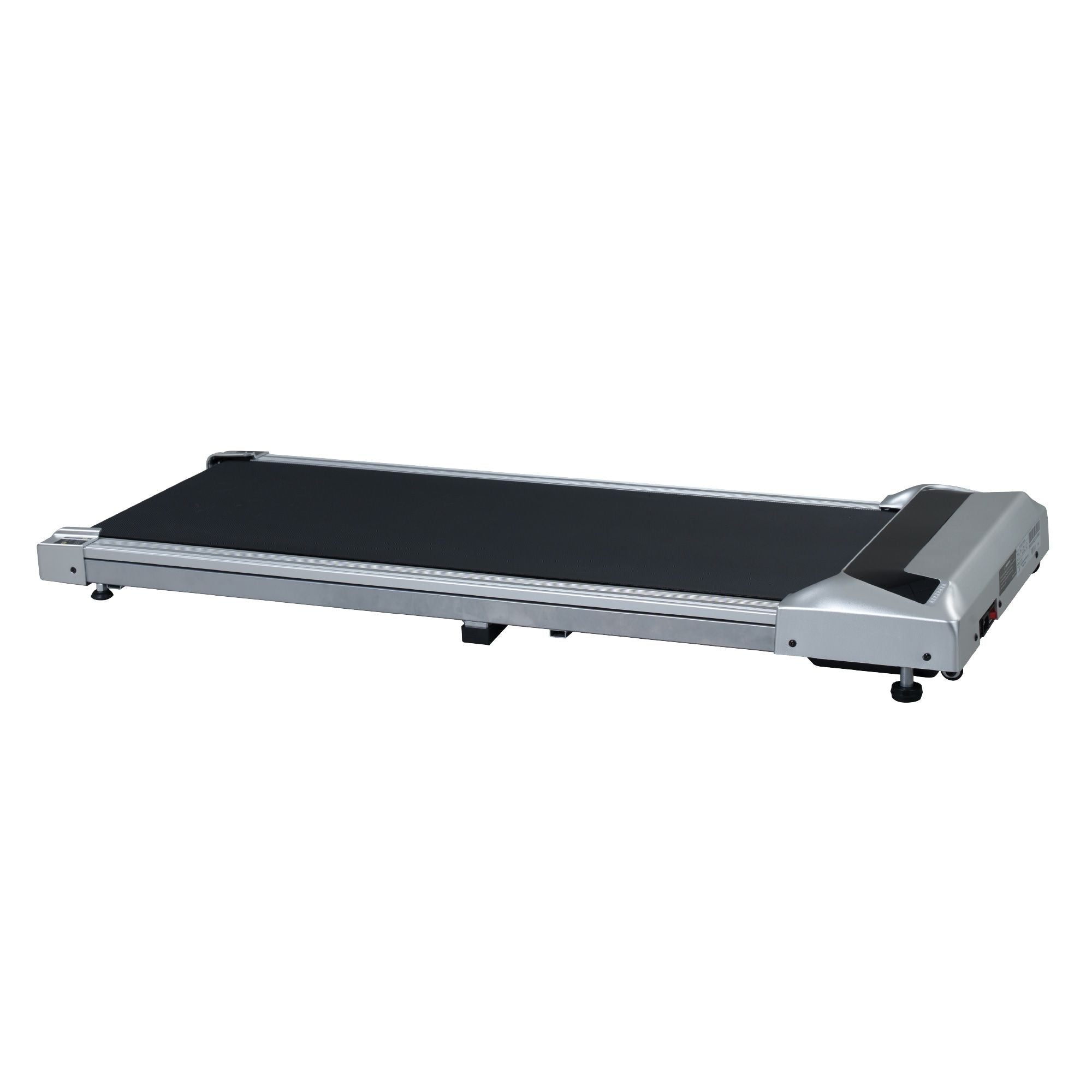 2.5HP Under Desk Treadmill, Portable Walking Pad for Home & Office, Compact Running & Walking Machine with Remote Control, LED Display, Silver - Cool Brand Designs