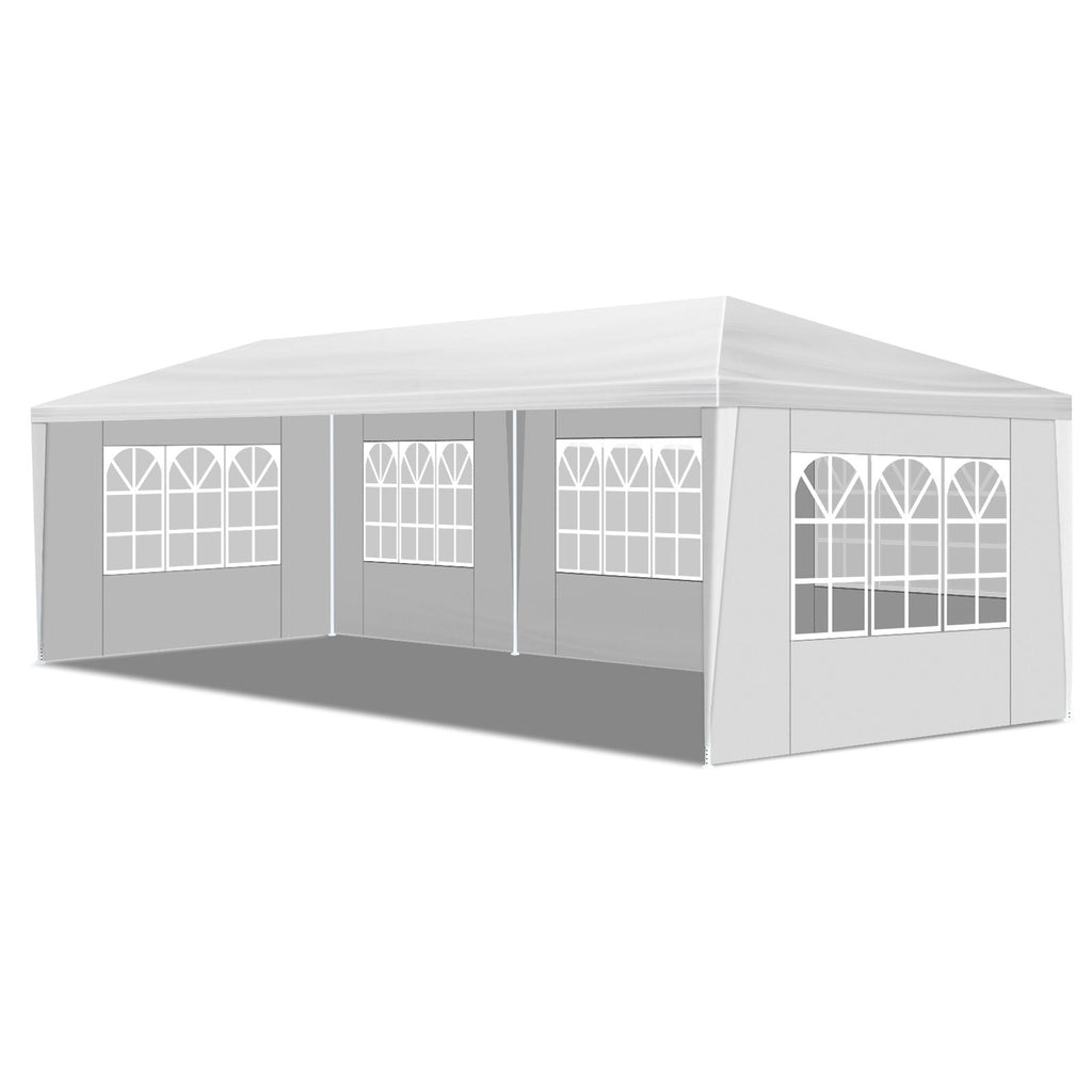 3*9m 5-Sided Iron PE Cloth Spiral Pipe Pergola - Cool Brand Designs