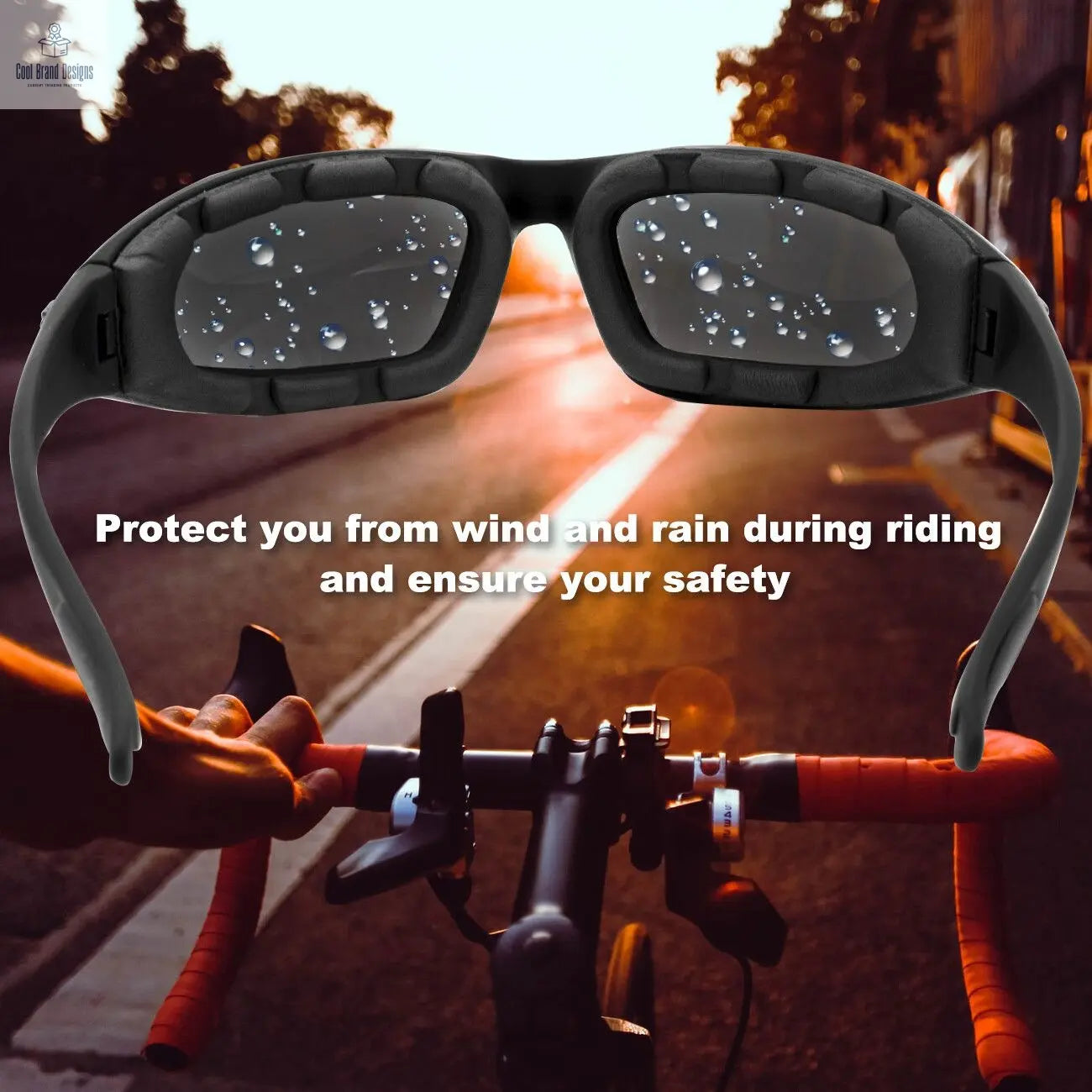 3Pair Motorcycle Riding Glasses Wind Resistant Bike Goggles UV Protection Resistant Padded Comfortable Outdoor Sport Goggles - Cool Brand Designs