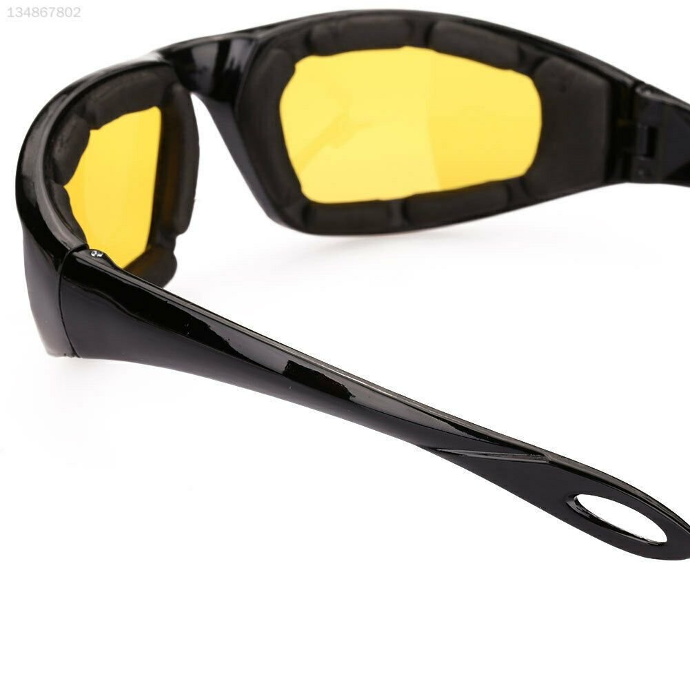 3Pair Motorcycle Riding Glasses Wind Resistant Bike Goggles UV Protection Resistant Padded Comfortable Outdoor Sport Goggles - Cool Brand Designs