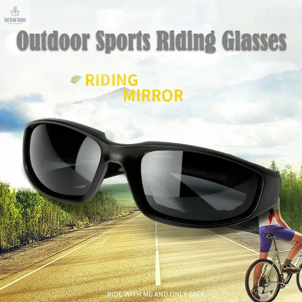 3Pair Motorcycle Riding Glasses Wind Resistant Bike Goggles UV Protection Resistant Padded Comfortable Outdoor Sport Goggles - Cool Brand Designs