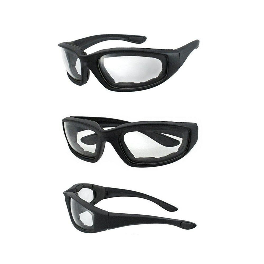 3Pair Motorcycle Riding Glasses Wind Resistant Bike Goggles UV Protection Resistant Padded Comfortable Outdoor Sport Goggles - Cool Brand Designs