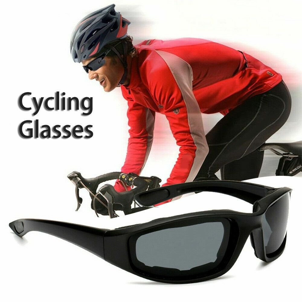 3Pair Motorcycle Riding Glasses Wind Resistant Bike Goggles UV Protection Resistant Padded Comfortable Outdoor Sport Goggles - Cool Brand Designs