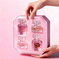 4-Piece Set, Women's Eau De Parfuma Spray Gift Box, Long Lasting Fragrance, 4 Different Flavor, Perfect For Holiday Gifts, Dating, Daily Life, Parties - Cool Brand Designs