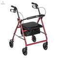 4-Wheel with Pouch & Padded Seat Red Cool Brand Designs
