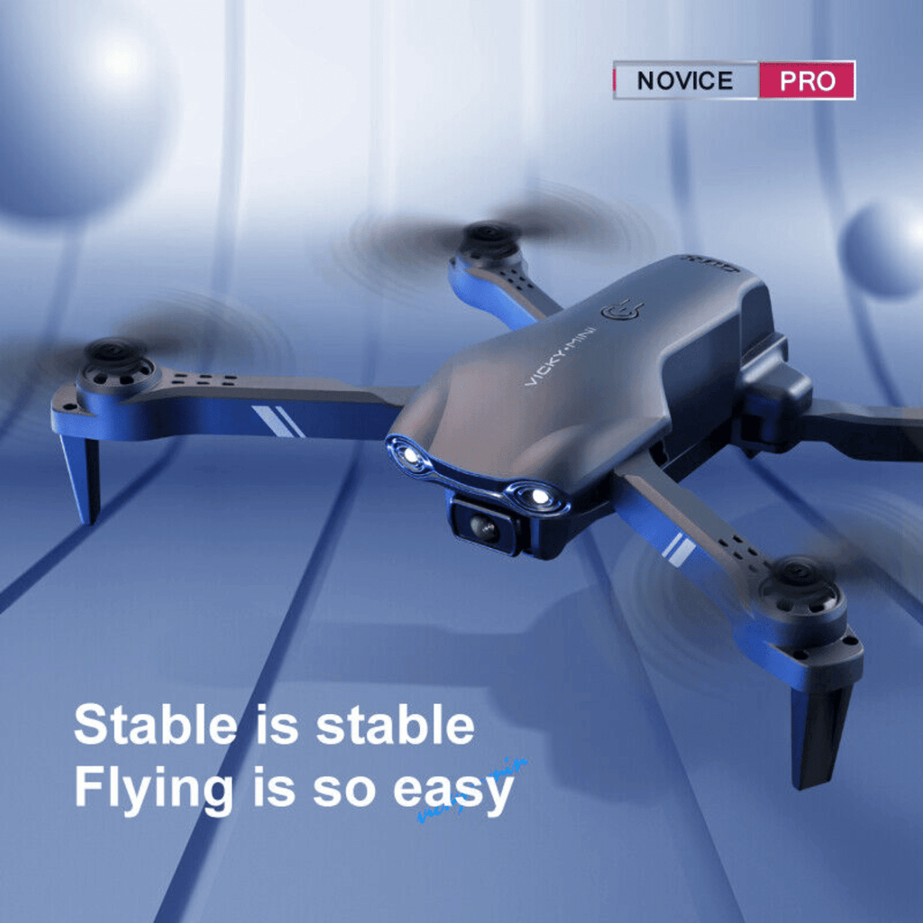 4DRC V13 Mini RC Drone 6K HD Dual Camera WiFi FPV Foldable Quadcopter +2 Battery, Beginners Toys Gifts - Cool Brand Designs