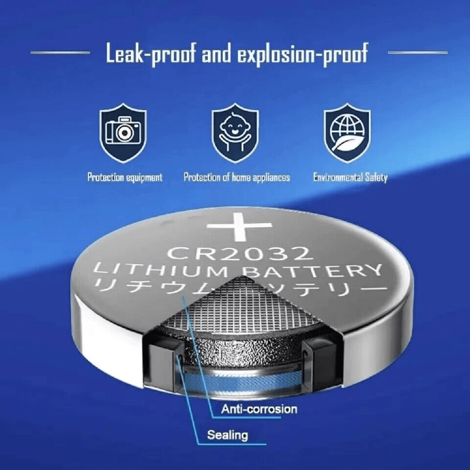 5-50x LITHIUM BATTERY 3V CR2032 CR 2032 BR2032 DL2032 Remote Button Cell Watch - Cool Brand Designs