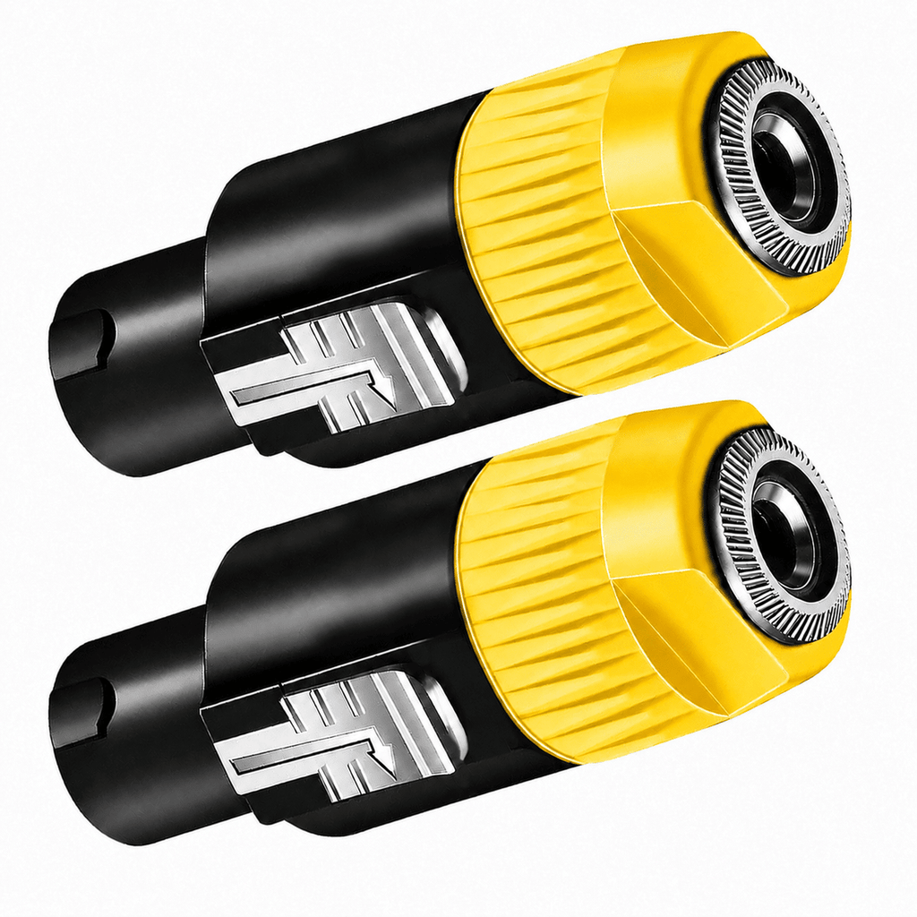 5 Core Speakon Adapter High Quality Audio Jack Male Audio Pin Speaker Adapter Connector - Cool Brand Designs