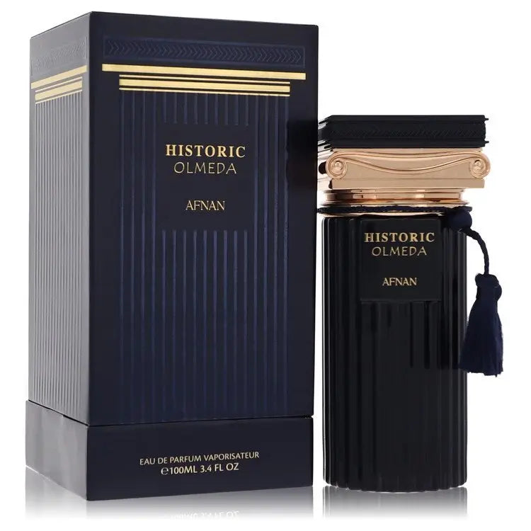 Afnan Historic Olmeda by Afnan Eau De Parfum Spray (Unisex) 3.4 oz (Men) Afnan
