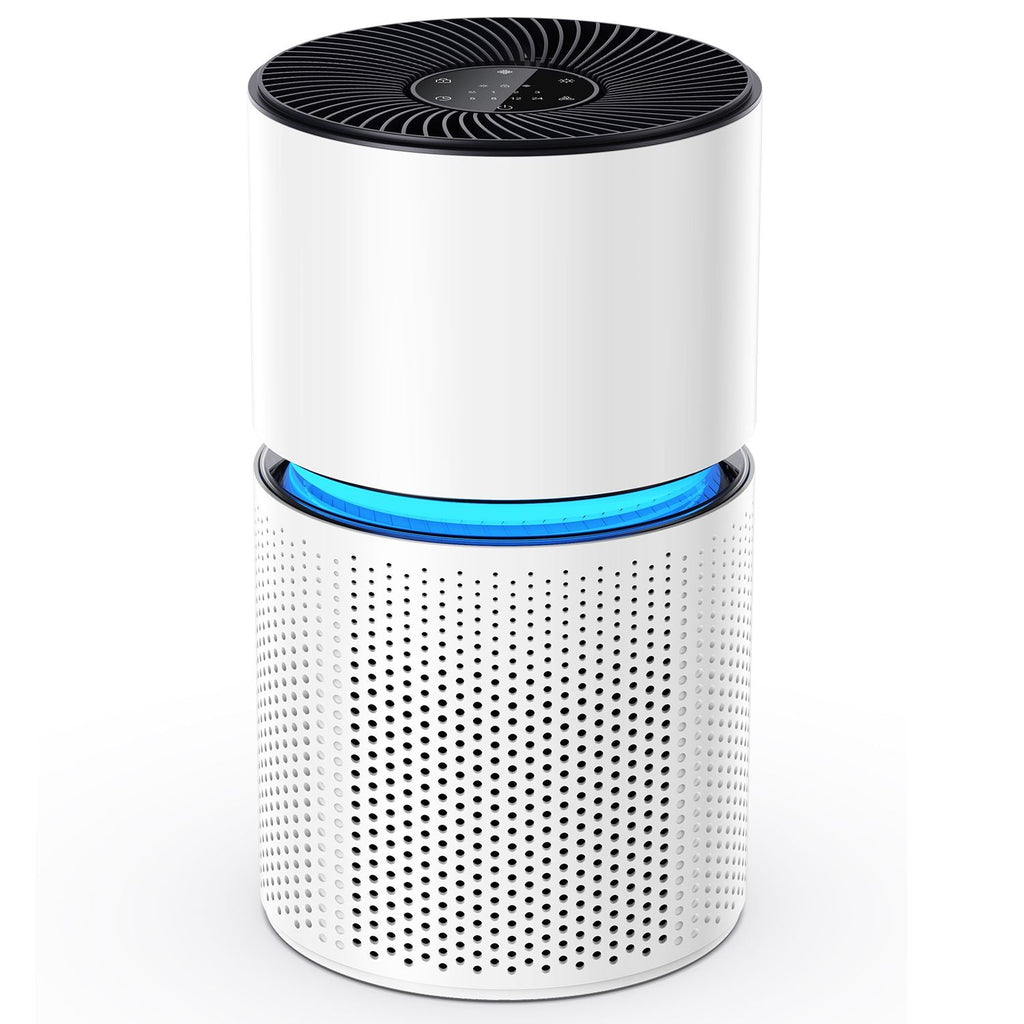 Air Purifiers for Home Large Room Coverage Up to 1095 Sq.Ft Air Cleaner Impressive Filtration Remove Dust, Pet Dander for Office, Bedroom, White - Cool Brand Designs