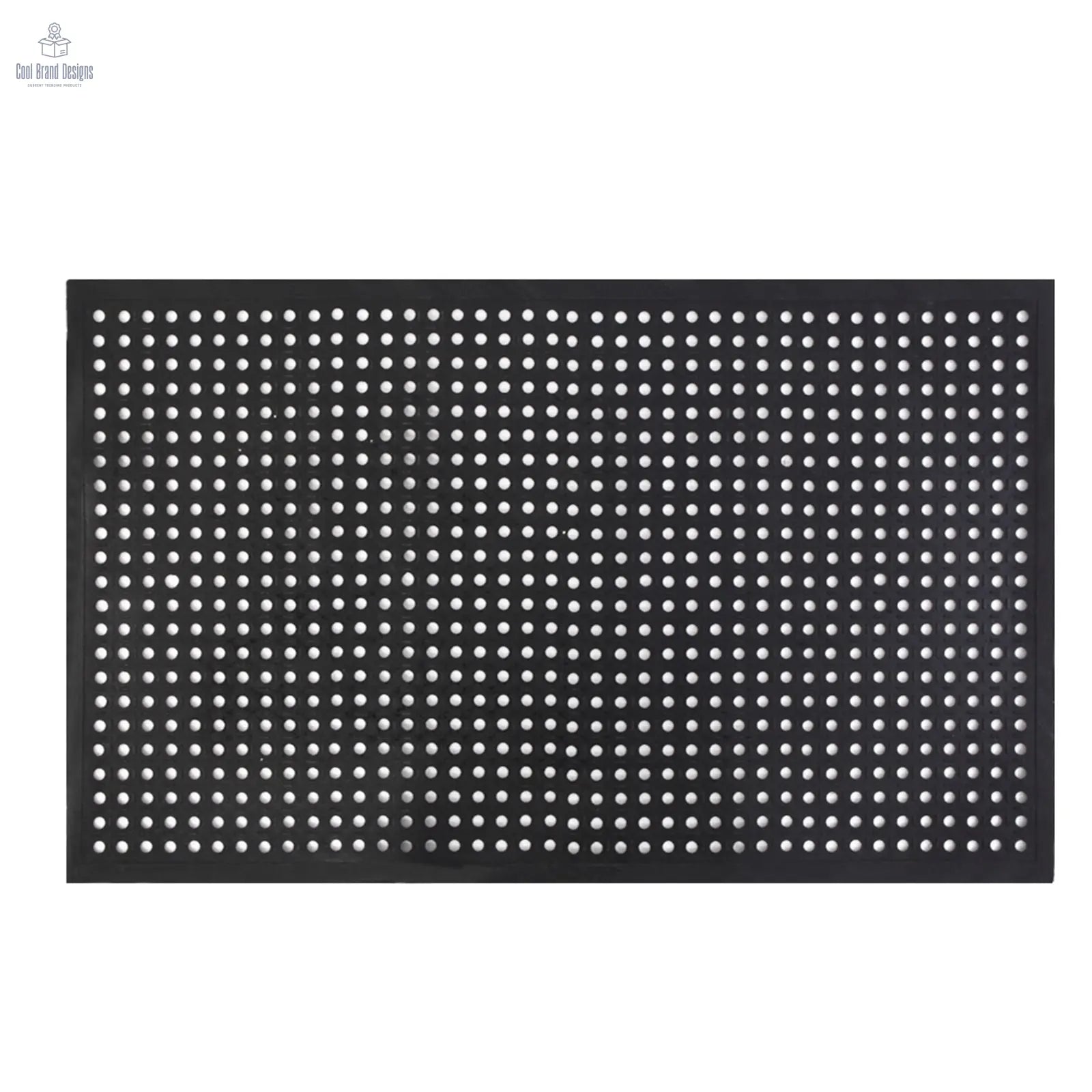 Bar Kitchen Industrial Multi-functional Anti-fatigue Drainage Rubber Non-slip Hexagonal Mat 150*90cm - Cool Brand Designs