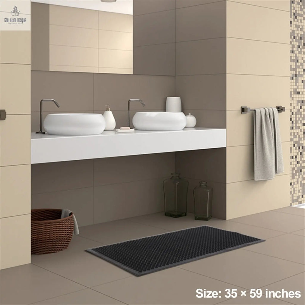Bar Kitchen Industrial Multi-functional Anti-fatigue Drainage Rubber Non-slip Hexagonal Mat 150*90cm - Cool Brand Designs