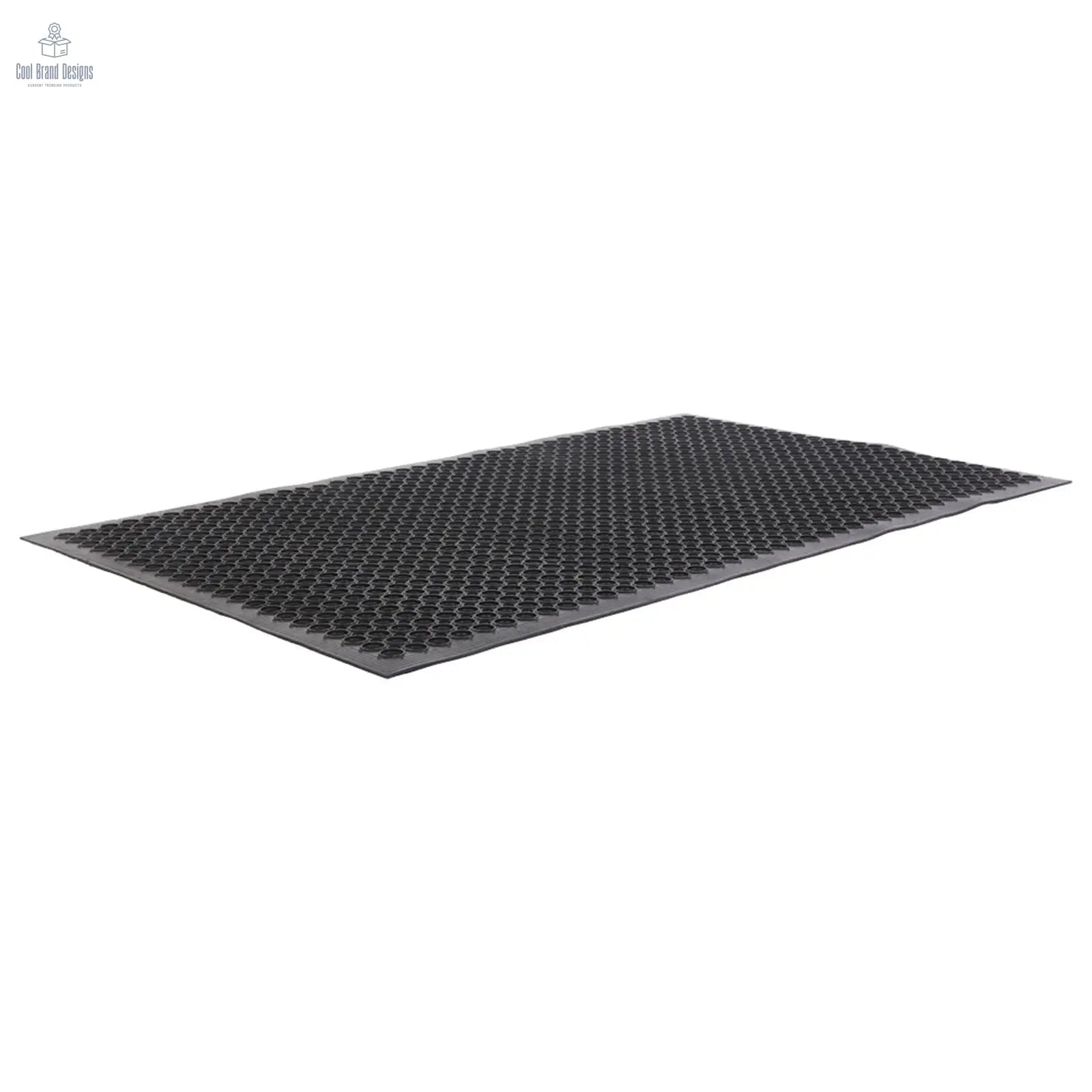Bar Kitchen Industrial Multi-functional Anti-fatigue Drainage Rubber Non-slip Hexagonal Mat 150*90cm - Cool Brand Designs