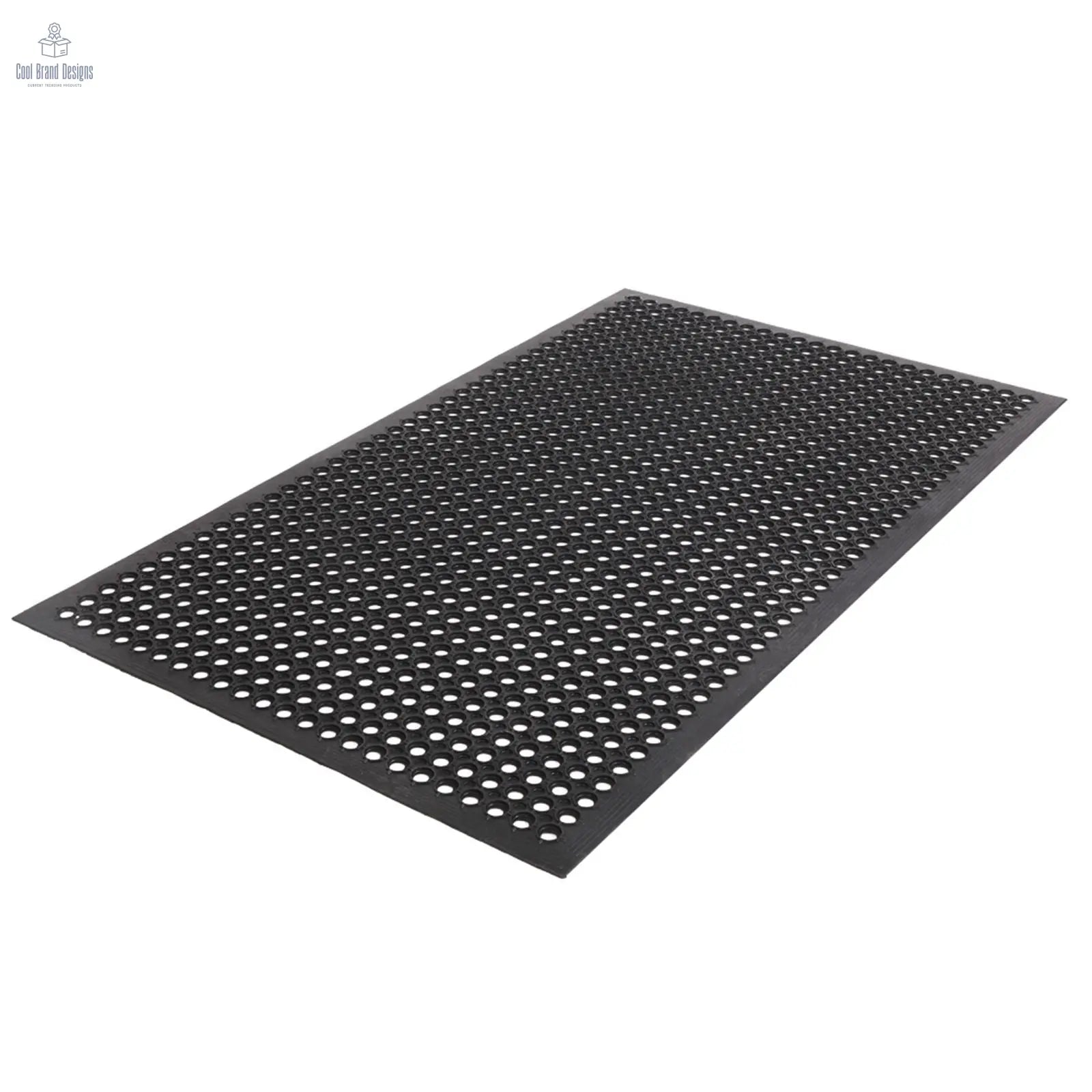 Bar Kitchen Industrial Multi-functional Anti-fatigue Drainage Rubber Non-slip Hexagonal Mat 150*90cm - Cool Brand Designs