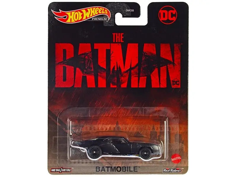 Batmobile Matt Black "The Batman" (2022) Movie "DC Comics" Diecast Model Car by Hot Wheels - Cool Brand Designs
