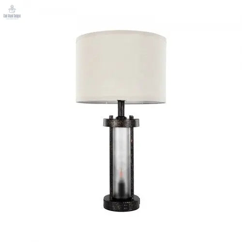 Bedside Lamp with USB C+A Ports & AC Outlet - Cool Brand Designs
