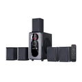 beFree Sound 5.1 Channel Bluetooth Surround Sound Speaker System in Black BEFREE SOUND
