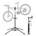 Bike Repair Stand, 80 lbs Heavy-duty Steel Bicycle Repair Stand, Adjustable Height Bike Maintenance Workstand with Magnetic Tool Tray Telescopic Arm, Foldable Bike Work Stand for Home, Shops VEVOR