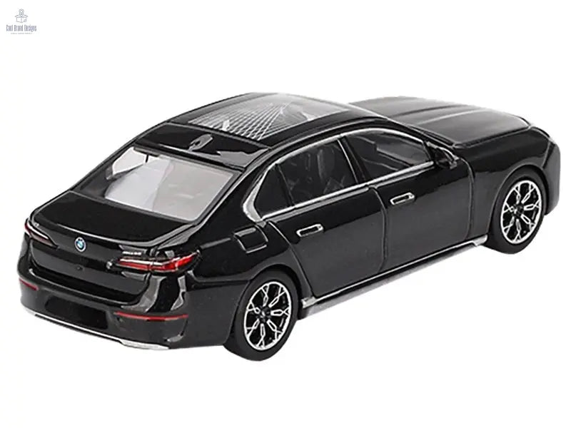 BMW i7 xDrive60 Black Sapphire Limited Edition 1/64 Diecast Model Car by Mini GT - Cool Brand Designs