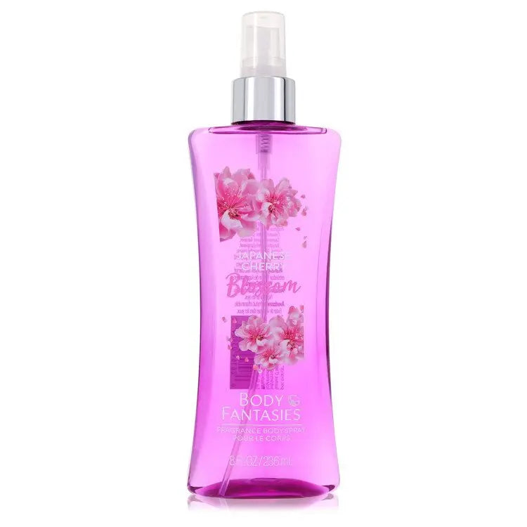 Body Fantasies Signature Japanese Cherry Blossom by Parfums De Coeur Body Spray 8 oz (Women) Parfums De Coeur