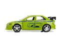 Brian's Mitsubishi Lancer Evolution VII Green "Fast & Furious" Movie 1/32 Diecast Model Car by Jada - Cool Brand Designs